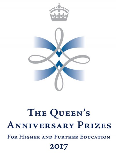 Queen's Anniversary Prizes For Higher and Further Education 2017 logo