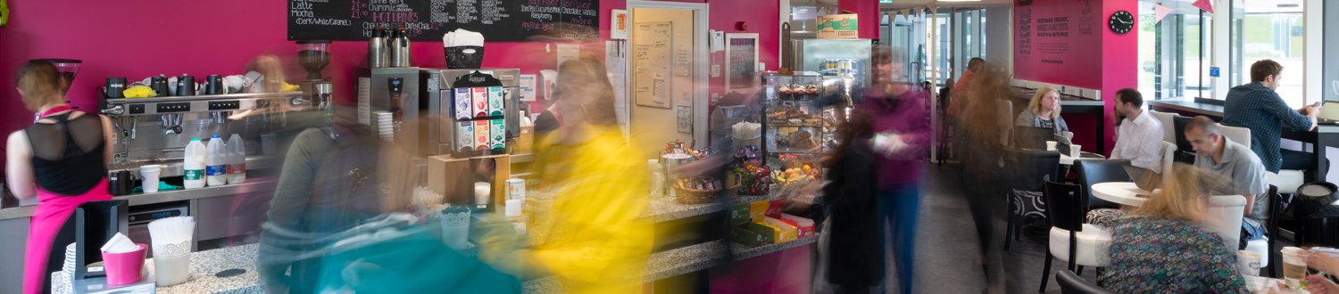 Interior photo of Lakeside Coffee